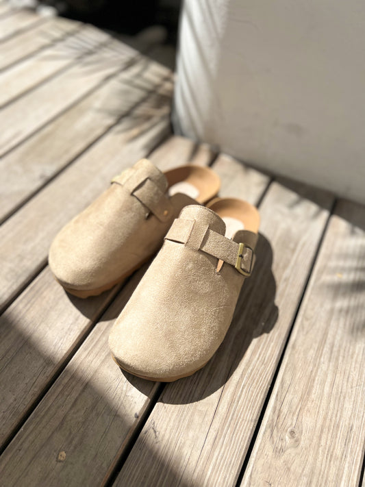 Clogs beige
