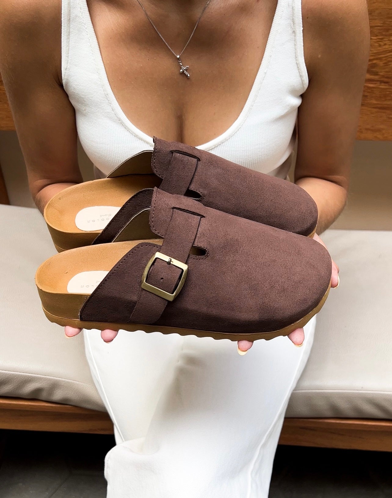 Clogs Marrónes