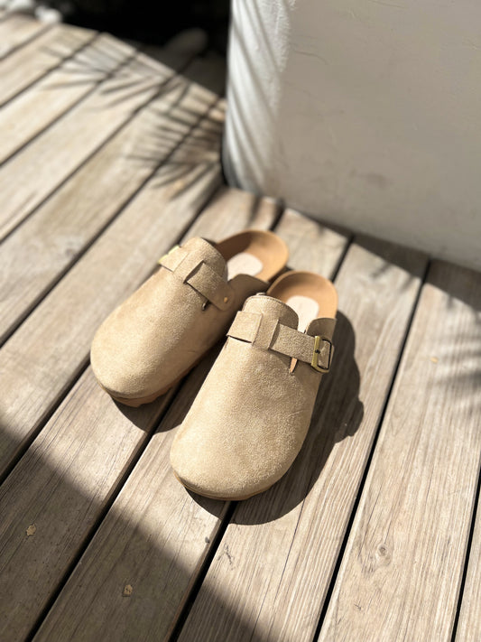 Clogs beige